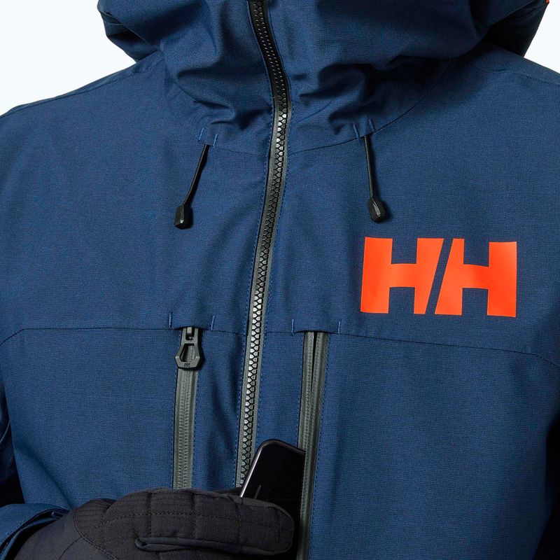 Geacă de schi pentru bărbați Helly Hansen Garibaldi 2.0 bleumarin 65747_584 4