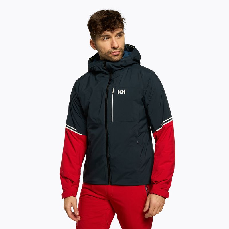 Helly Hansen bărbați Carv Lifaloft jachetă de schi Carv Lifaloft albastru marin și roșu 65777_597