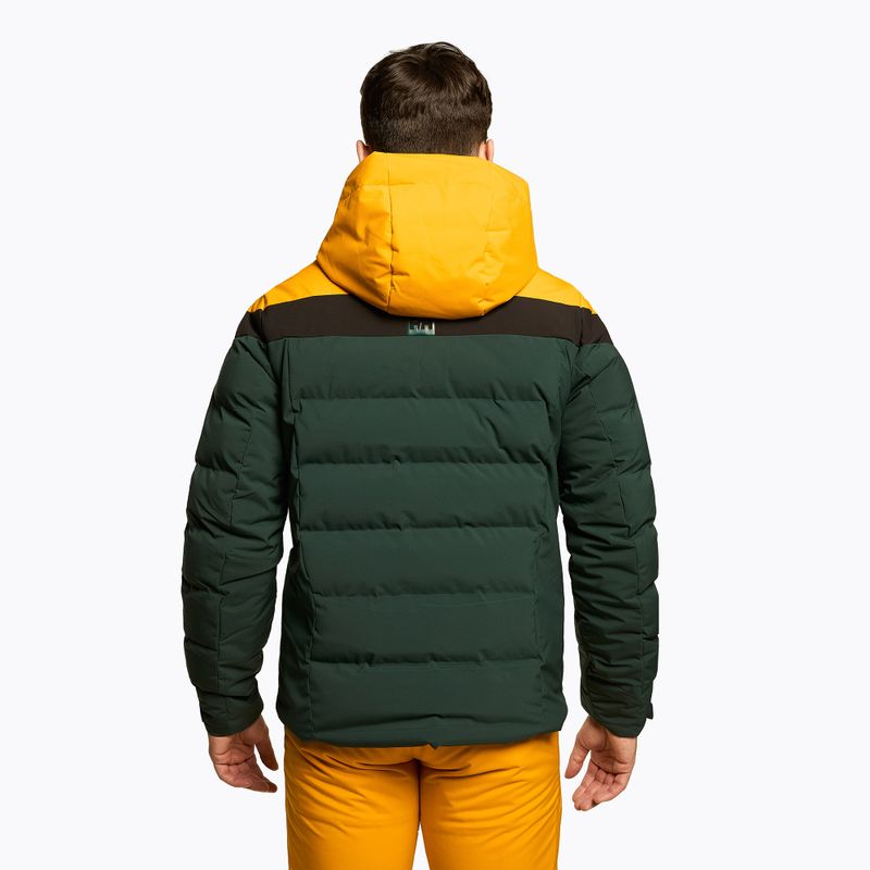 Jacheta de schi pentru bărbați Helly Hansen Bossanova Puffy verde-galben 65781_495 3