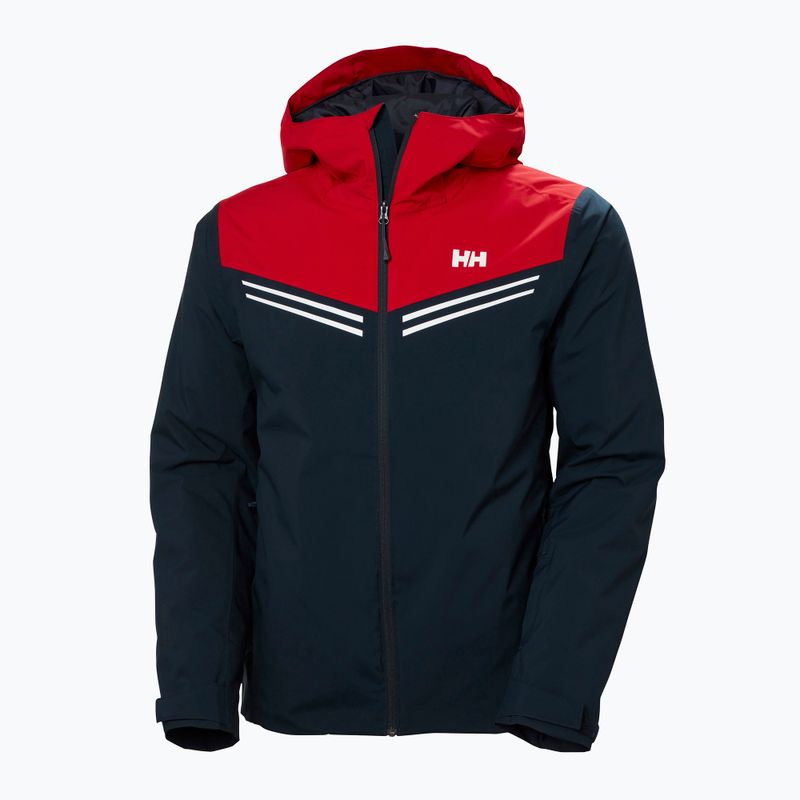 Jachetă de schi pentru bărbați Helly Hansen Alpine Insulated albastru marin și roșu 65874_597 6