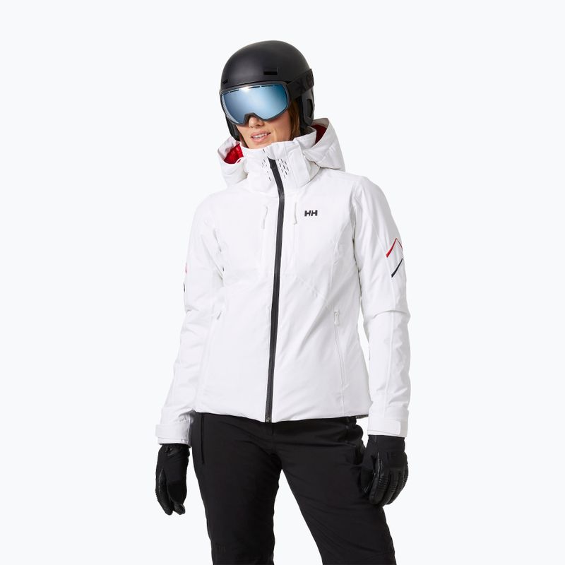 Geacă de schi damă Helly Hansen Alphelia Infinity albă