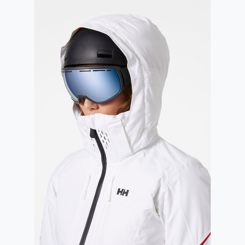Geacă de schi damă Helly Hansen Alphelia Infinity albă 3