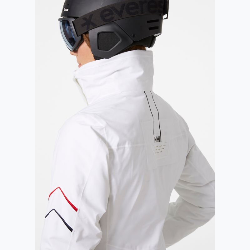 Geacă de schi damă Helly Hansen Alphelia Infinity albă 4