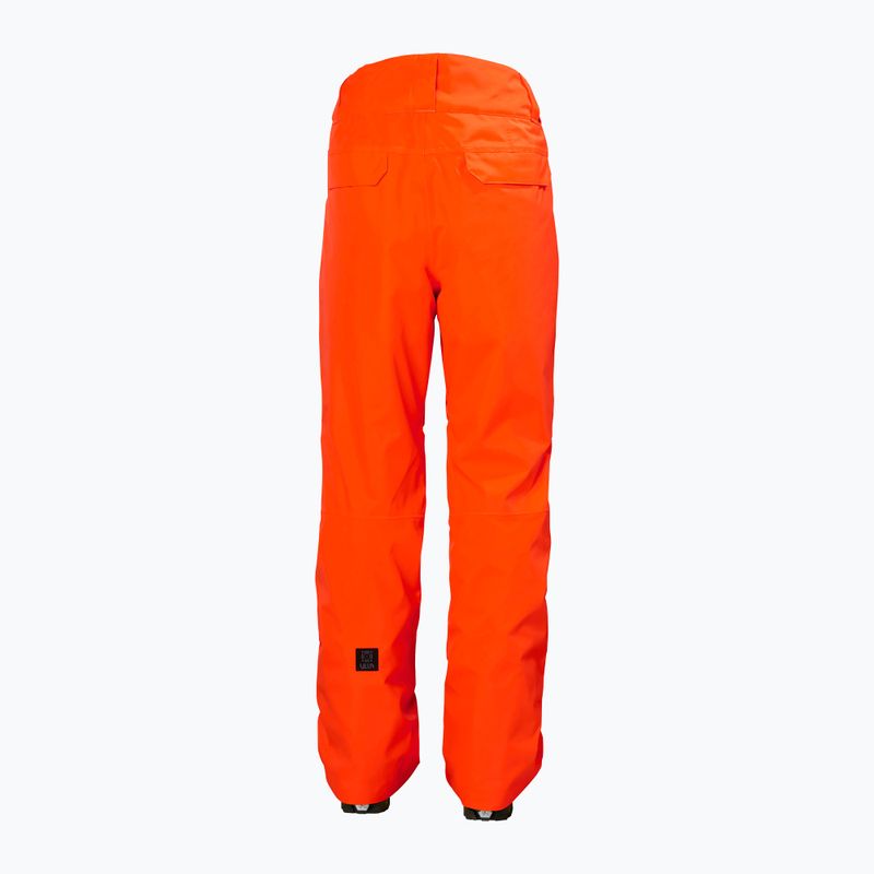 Pantaloni de schi pentru bărbați  Helly Hansen Sogn Cargo neon orange 6