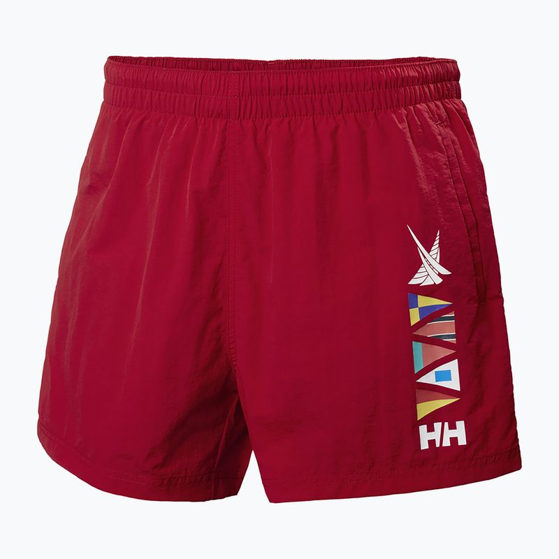 Pantaloni scurți de înot pentru bărbați Helly Hansen Cascais Trunk roșu 34031_163