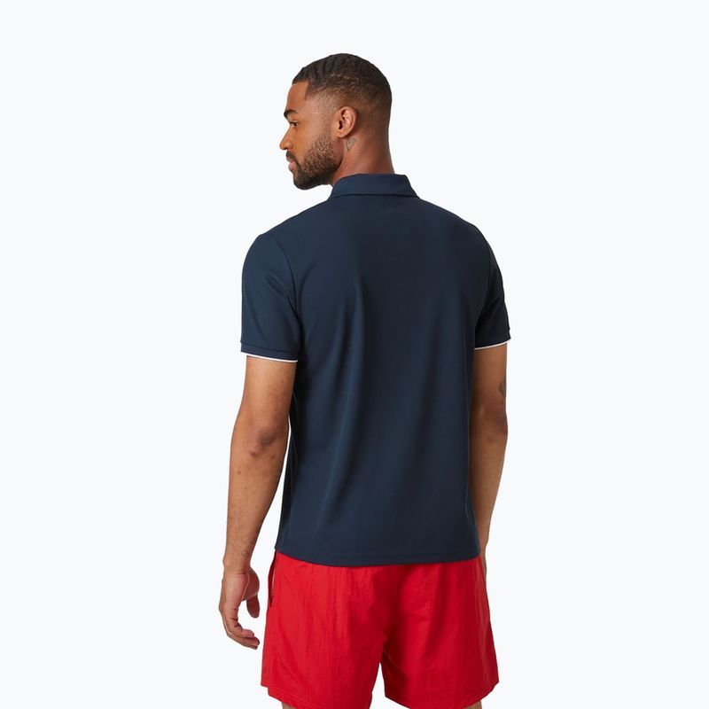 Helly Hansen bărbați Helly Hansen Ocean Polo T-shirt albastru marin 34207_598 2