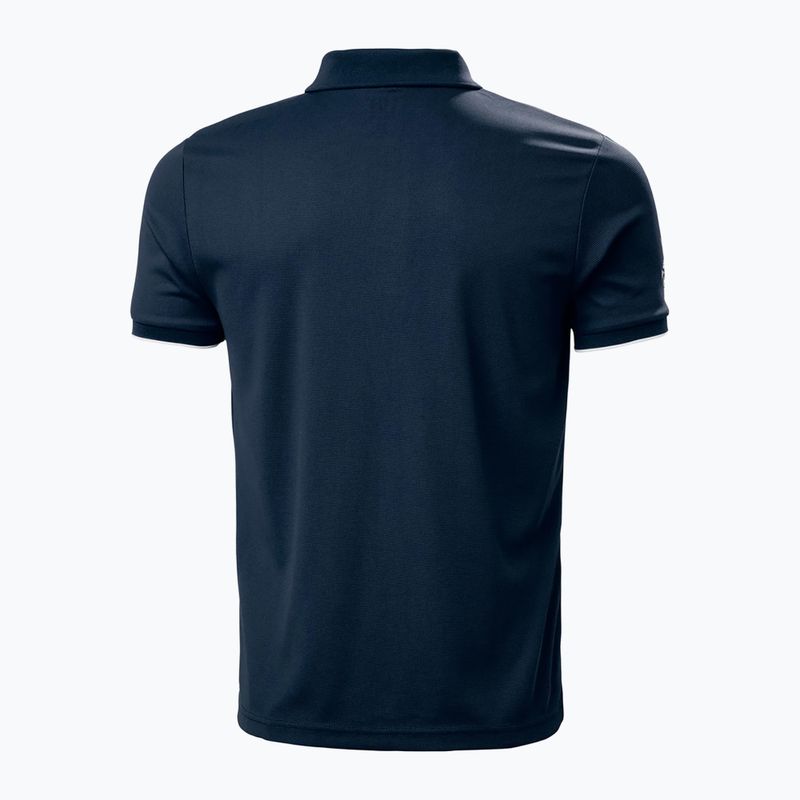 Helly Hansen bărbați Helly Hansen Ocean Polo T-shirt albastru marin 34207_598 6