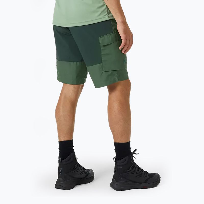 Pantaloni scurți de trekking Helly Hansen pentru bărbați Vandre Cargo verde 62699_476 2