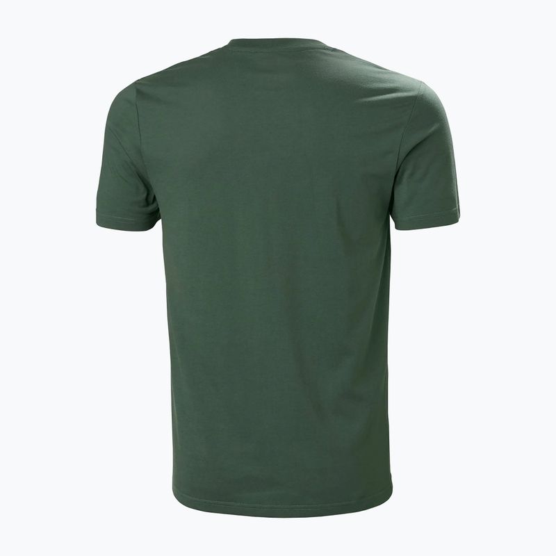 Helly Hansen Nord Graphic tricou de trekking pentru bărbați verde 62978_476 6