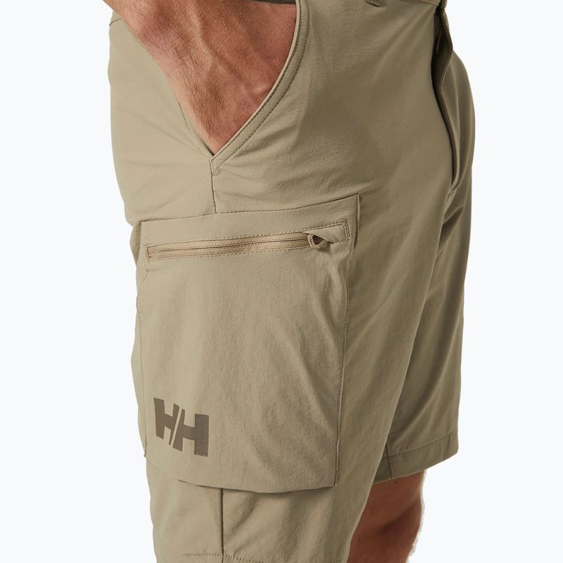 Pantaloni scurți de trekking Helly Hansen Brono Softshell bej pentru bărbați 63052_757 3