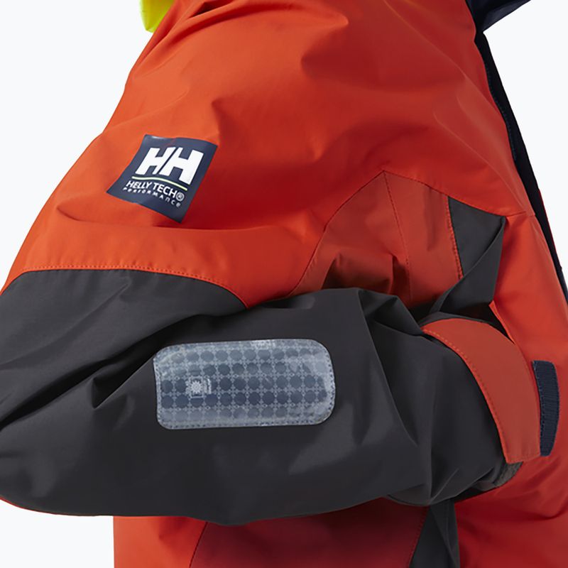 Helly Hansen bărbați Newport Coastal jachetă de navigație portocalie 34290_300 4