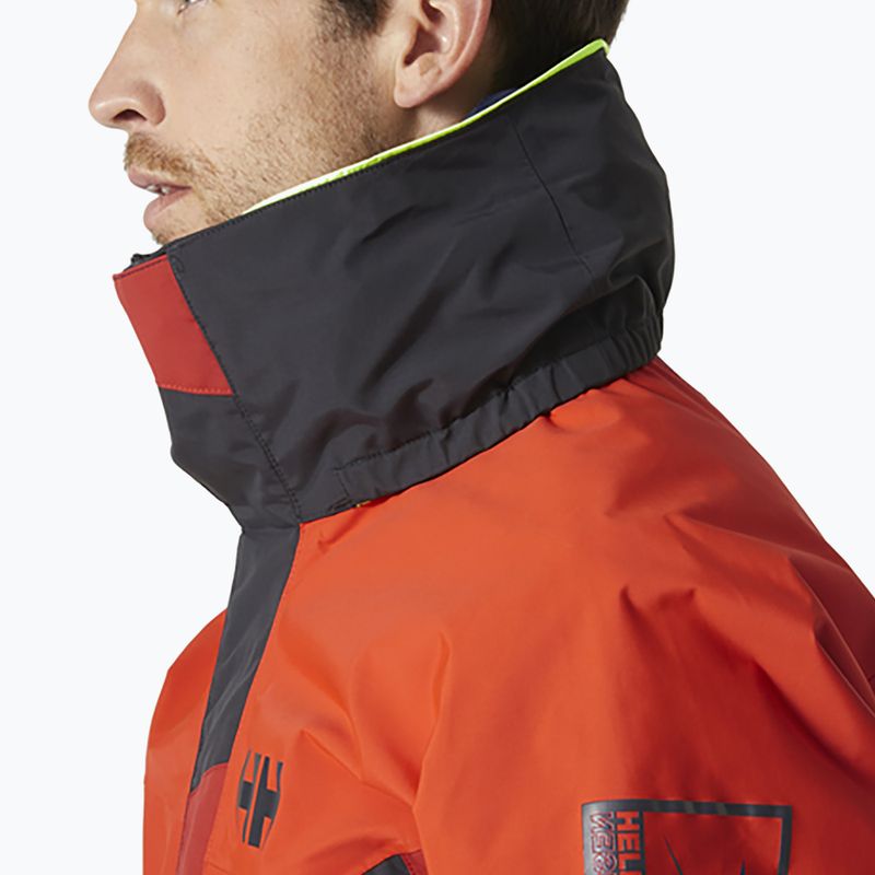 Helly Hansen bărbați Newport Coastal jachetă de navigație portocalie 34290_300 6