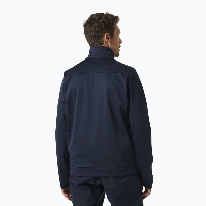 Bluză fleece pentru bărbați Helly Hansen Hp Windproof Fleece bleumarin 34288_597 2