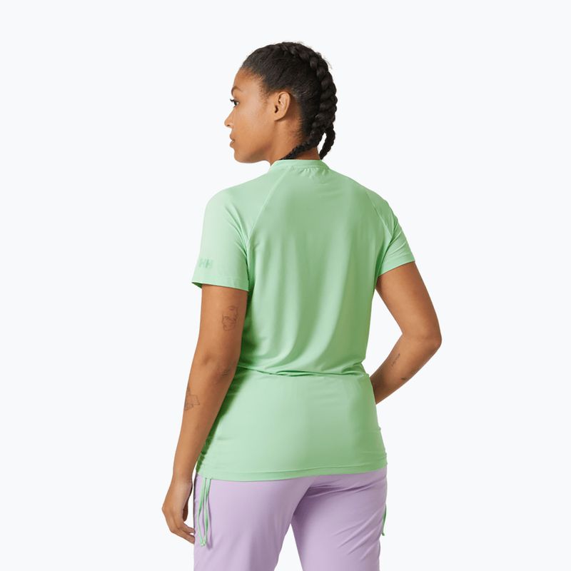 Tricou pentru femei Helly Hansen Siren 1/2 Zip mint 2