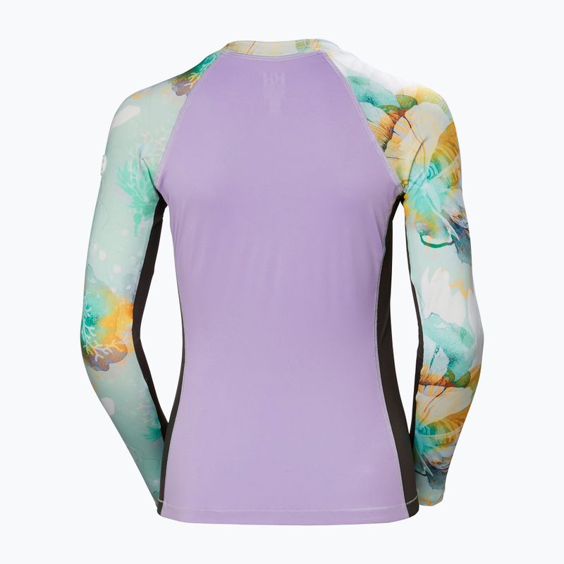 Longsleeve de înot pentru femei Helly Hansen Waterwear Rashguard jade esra 6