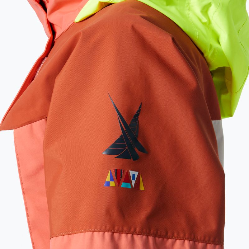 Geacă de navigatie pentru femei Helly Hansen Newport Coastal terracotta 4