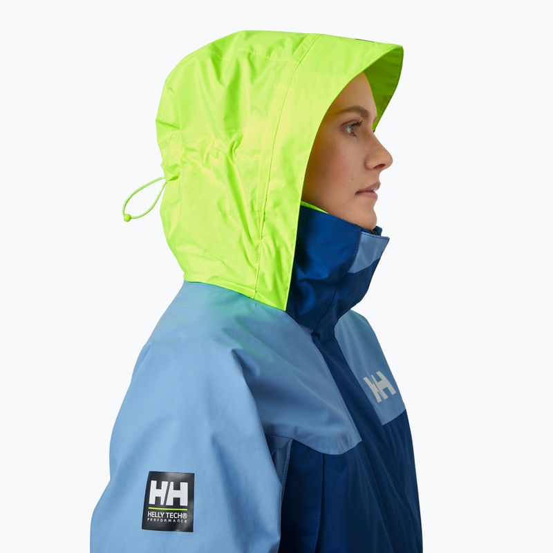 Geacă de navigatie pentru femei Helly Hansen Newport Coastal azurite 3