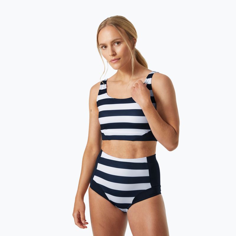 Partea de sus a costumului de baie Helly Hansen HP Bikini Top navy stripe 3