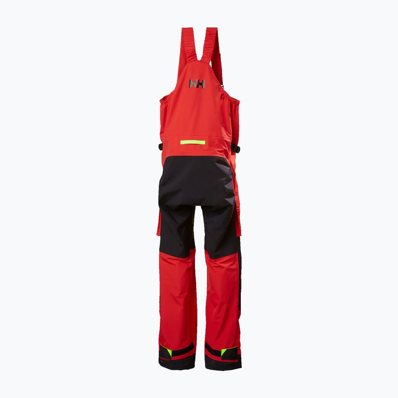 Pantaloni de navigație pentru bărbați Helly Hansen Aegir Race Bib alert red 8