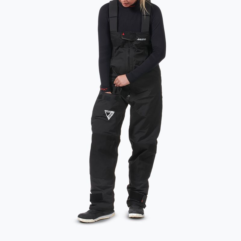 Pantaloni de navigație pentru femei Musto BR1 Channel black 3