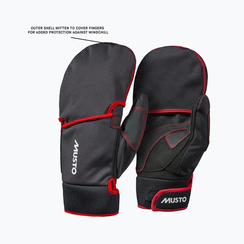 Mănuși de navigație Musto Performance Winter 2.0 black 2