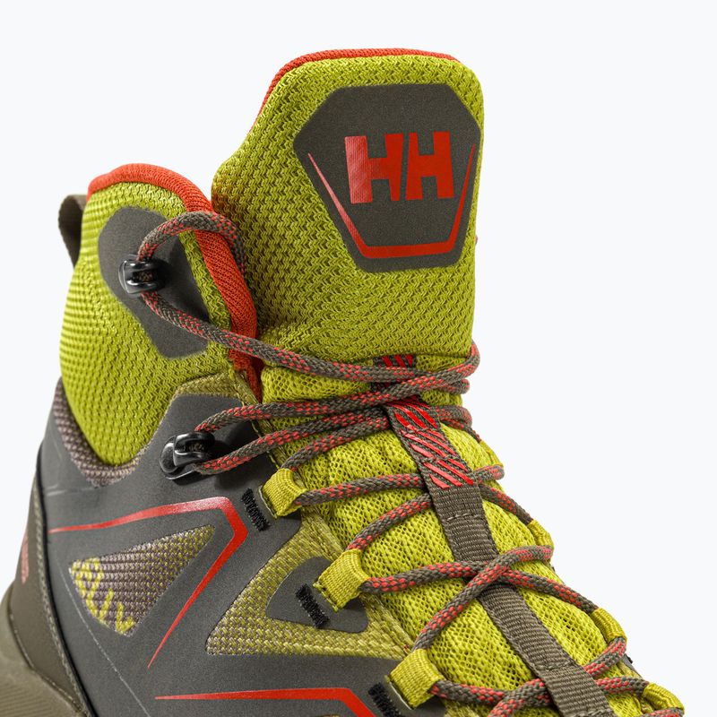 Helly Hansen Cascade Mid HT cizme de trekking pentru bărbați neon moss/utility green 10