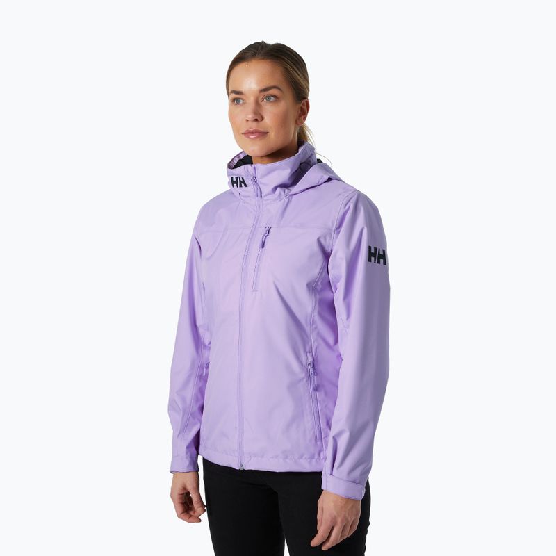 Jacheta de navigatie pentru femei Helly Hansen Crew Hooded Midlayer heather