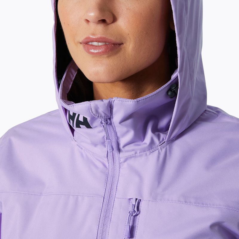 Jacheta de navigatie pentru femei Helly Hansen Crew Hooded Midlayer heather 3