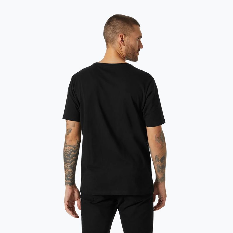 Tricou pentru bărbați Helly Hansen HH Logo black 2