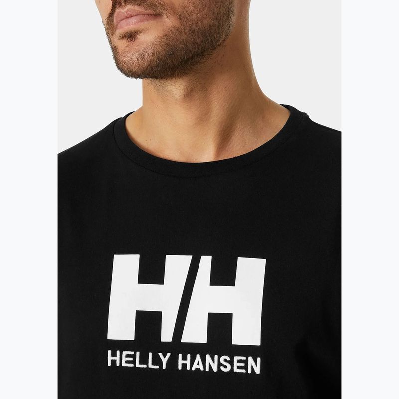 Tricou pentru bărbați Helly Hansen HH Logo black