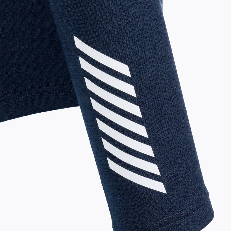Bluză termică damă Helly Hansen Lifa Merino Midweight Graphic Crew navy star pixel 7