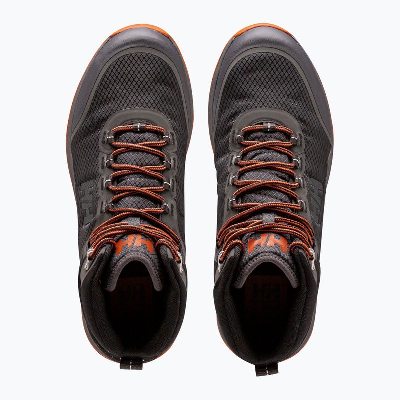Ghete Helly Hansen Durango Boot HT pentru bărbați, negru/portocaliu patrulă 12