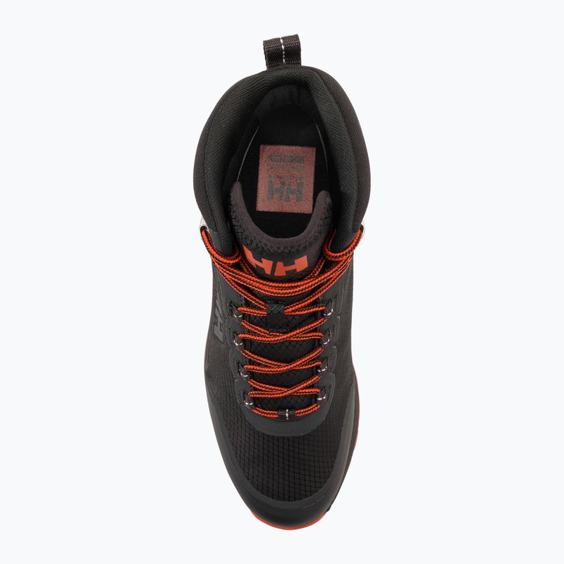 Ghete Helly Hansen Durango Boot HT pentru bărbați, negru/portocaliu patrulă 6