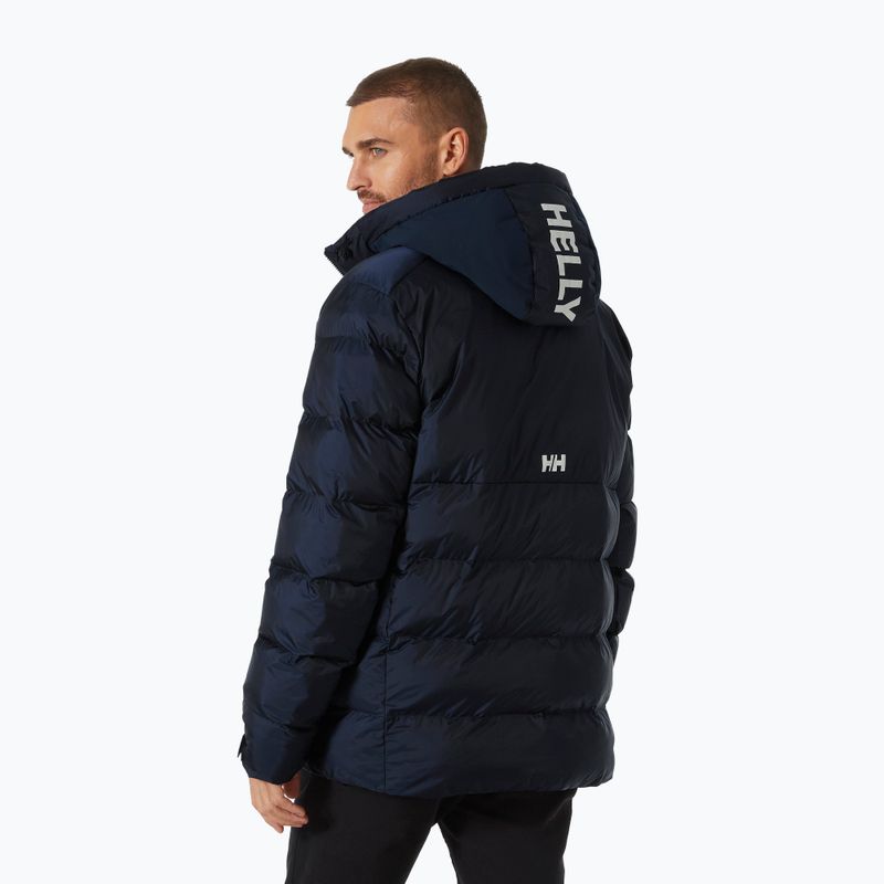 Jachetă de bărbați Helly Hansen Park Puff Parka bleumarin pentru bărbați 2