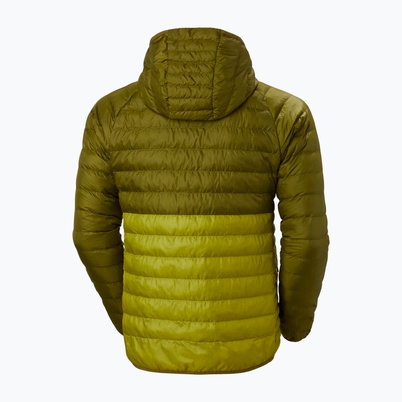 Helly Hansen Banff Banff Hooded Insulator jachetă cu glugă pentru bărbați în jos luminos moss 12