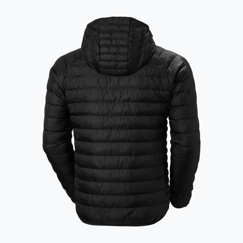 Bărbați Helly Hansen Banff Banff Hooded Insulator în jos jachetă negru 7