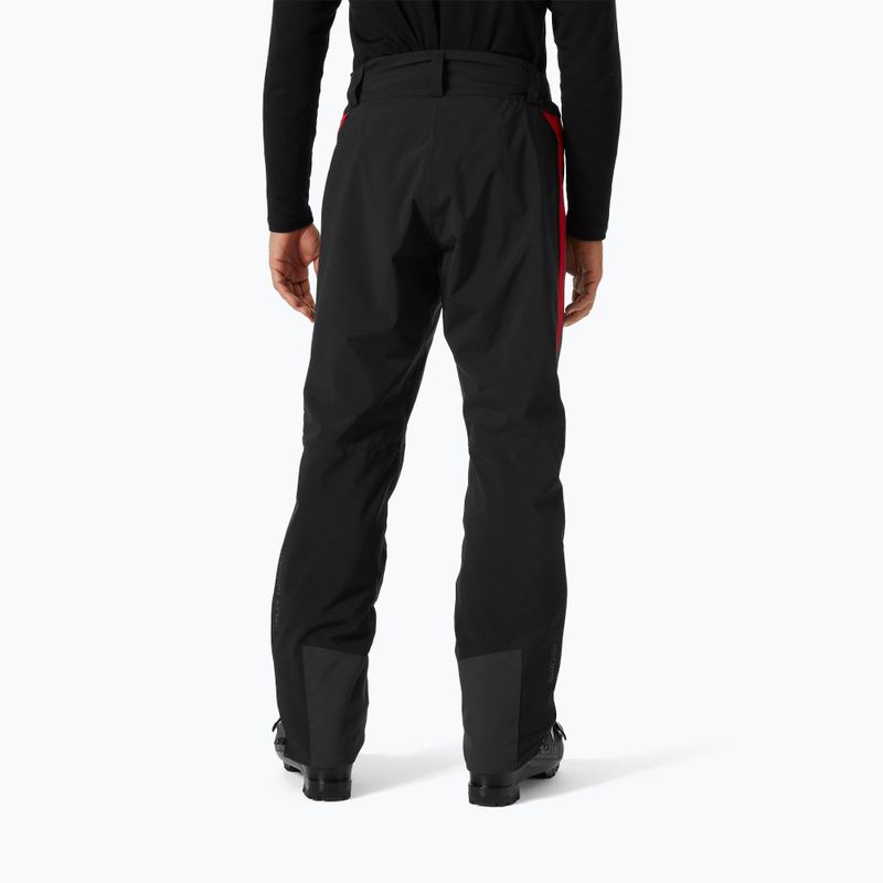 Pantaloni de schi pentru bărbați Helly Hansen World Cup Insulated Full-Zip black aca 2