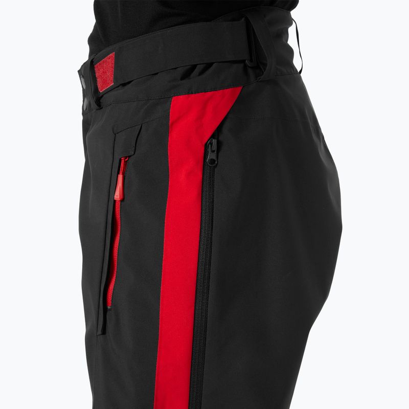 Pantaloni de schi pentru bărbați Helly Hansen World Cup Insulated Full-Zip black aca 4