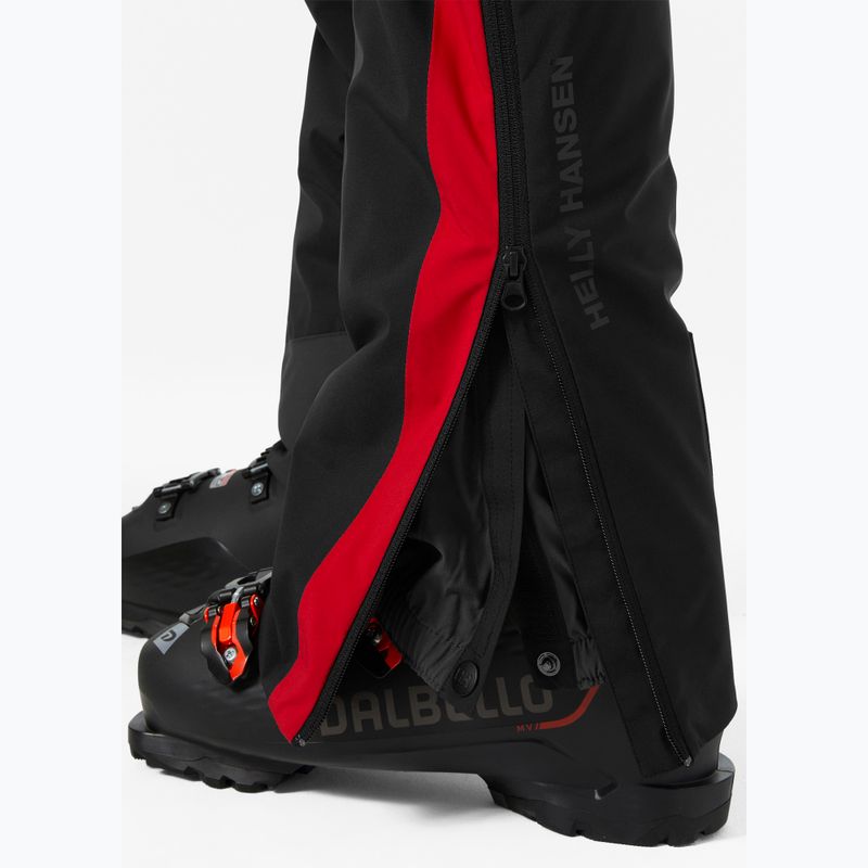 Pantaloni de schi pentru bărbați Helly Hansen World Cup Insulated Full-Zip black aca 5