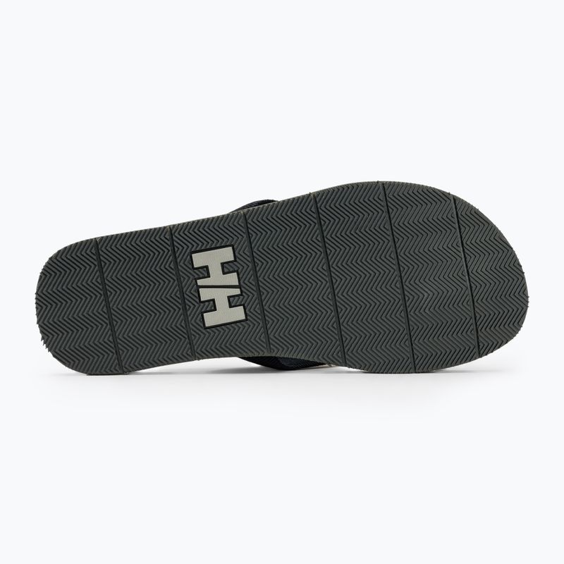 Papuci pentru bărbați Helly Hansen Seasand HP 2 black/ebony/light grey 4