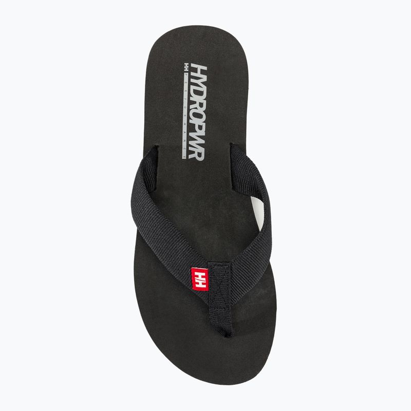 Papuci pentru bărbați Helly Hansen Seasand HP 2 black/ebony/light grey 5