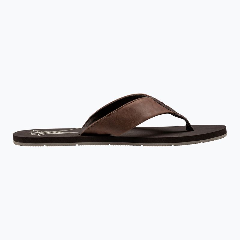 Papuci pentru bărbați Helly Hansen Seasand 2 Leather Sandals espresso / fallen rock / c 2