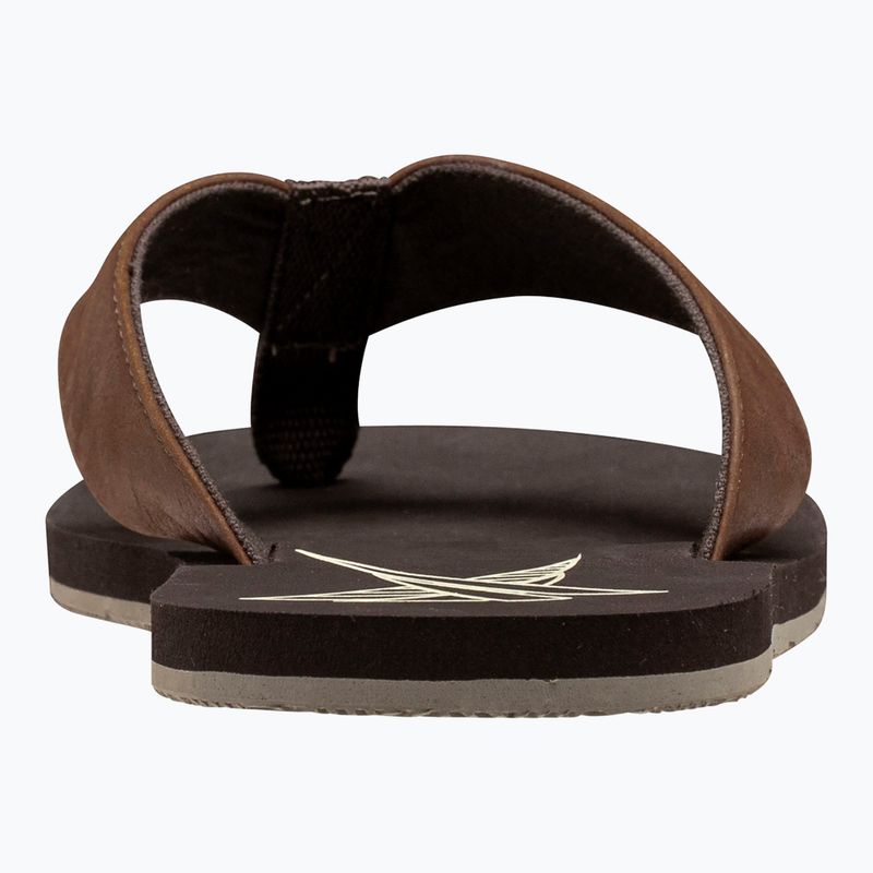 Papuci pentru bărbați Helly Hansen Seasand 2 Leather Sandals espresso / fallen rock / c 3