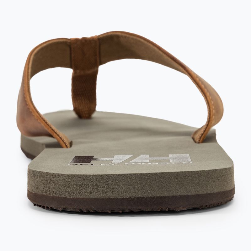 Papuci pentru bărbați Helly Hansen Seasand 2 Leather Sandals honey wheat 6
