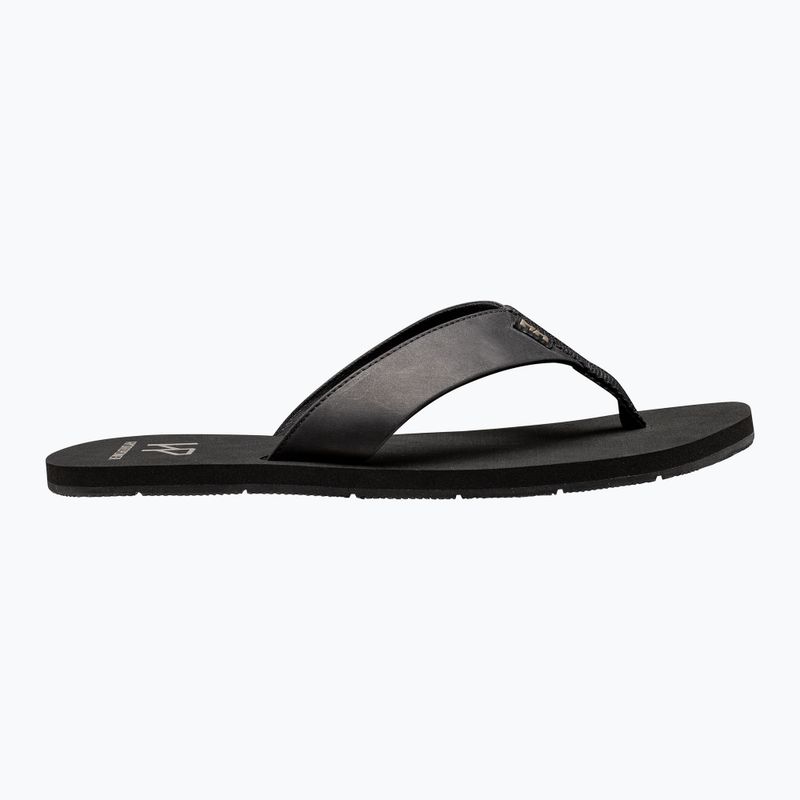 Papuci pentru bărbați Helly Hansen Seasand 2 Leather Sandals black / fallen rock