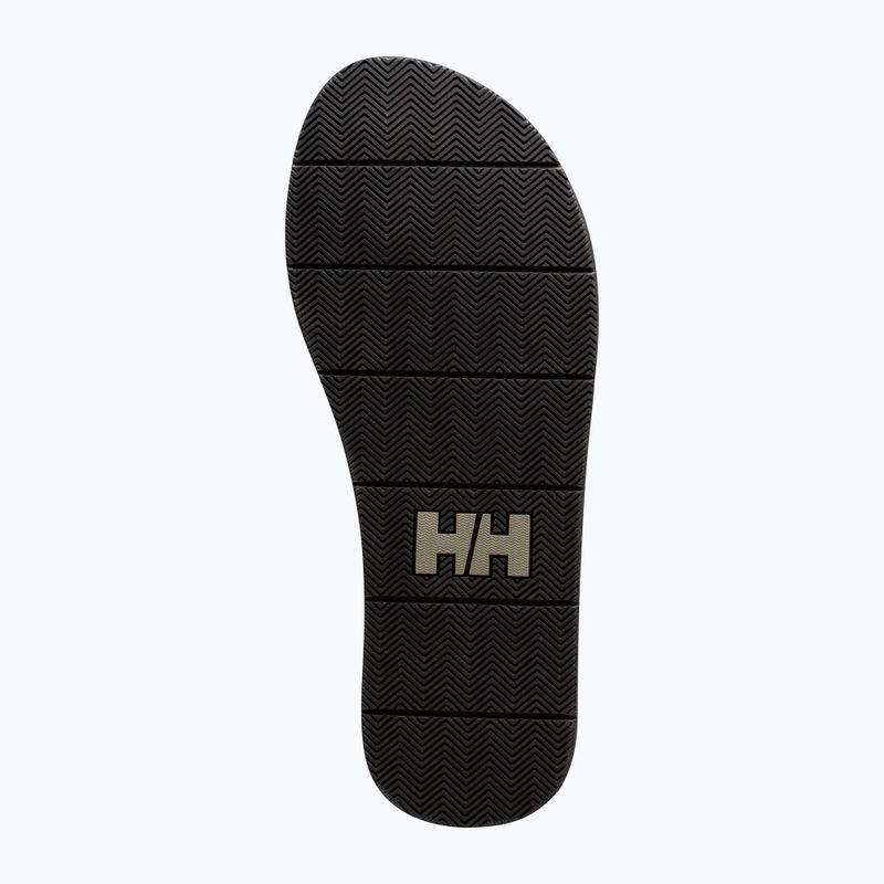 Papuci pentru bărbați Helly Hansen Seasand 2 Leather Sandals black / fallen rock 4