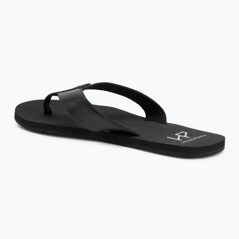 Papuci pentru bărbați Helly Hansen Seasand 2 Leather Sandals black / fallen rock 3