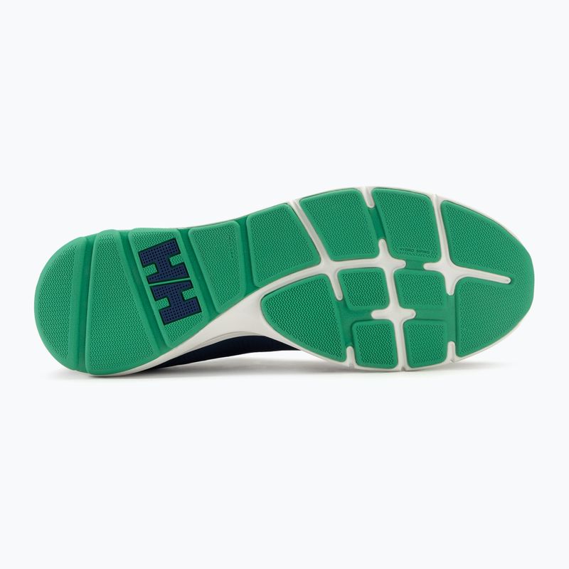 Încălțăminte de navigație pentru bărbați Helly Hansen Ahiga V4 Hydropower ocean/bright green 4