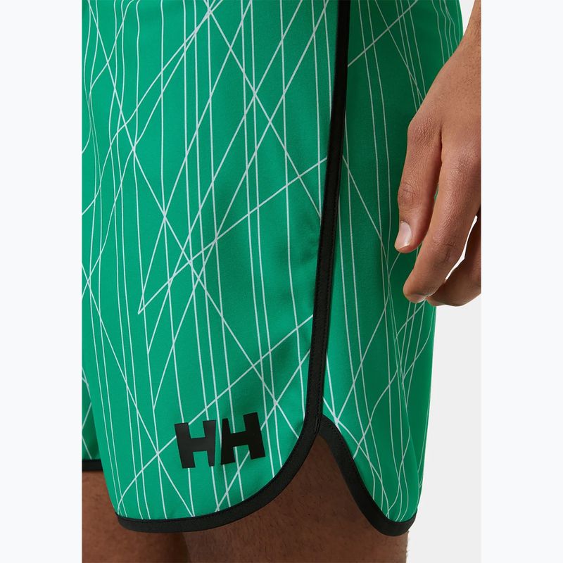 Șort de baie pentru bărbați Helly Hansen HP Curve Board 7” bright green 3
