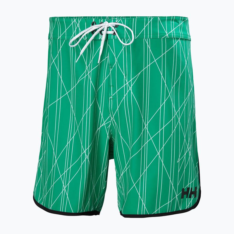 Șort de baie pentru bărbați Helly Hansen HP Curve Board 7” bright green 5